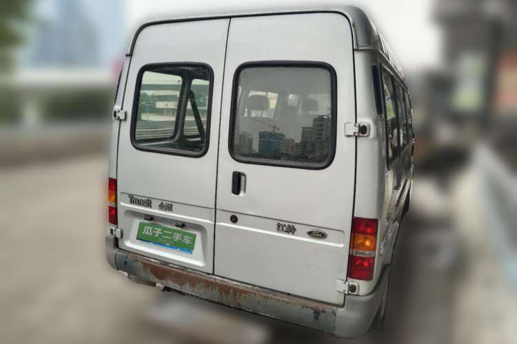 Used Ford Classic Transit 2015 2.4L Gasoline Multi-Function Vehicle Long Wheelbase 6-Seater Mid-Roof Model 4G64S4N Rear Right 45 Deg