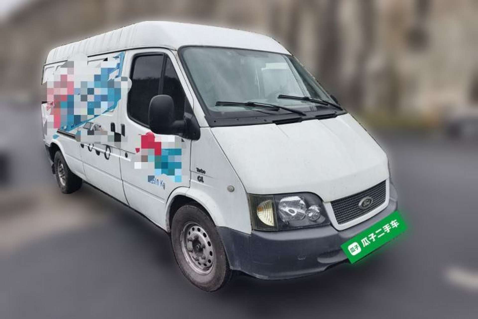 Used Ford Classic Transit 2015 2.8T Diesel Van Long Wheelbase 3-Seater Mid-Roof Long Body – JX493ZLQ4 Front Right 45 Deg