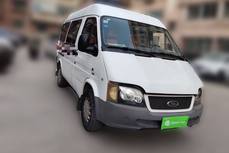 Used Ford Classic Transit 2015 2.4L Gasoline Multi-Function Vehicle Short Wheelbase 6-Seater Mid-Roof Model 4G64S4N Front Right 45 Deg