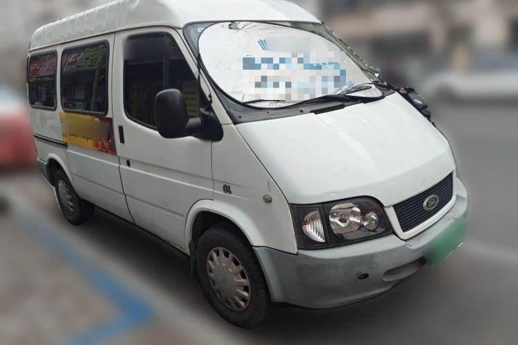 Used Ford Classic Transit 2015 2.4L Gasoline Multi-Function Vehicle Short Wheelbase 6-Seater Mid-Roof Model 4G64S4N Front Right 45 Deg