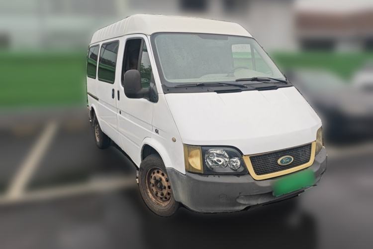 Used Ford Classic Transit 2015 2.4L Gasoline Multi-Function Vehicle Long Wheelbase 6-Seater Mid-Roof Model 4G64S4N Front Right 45 Deg