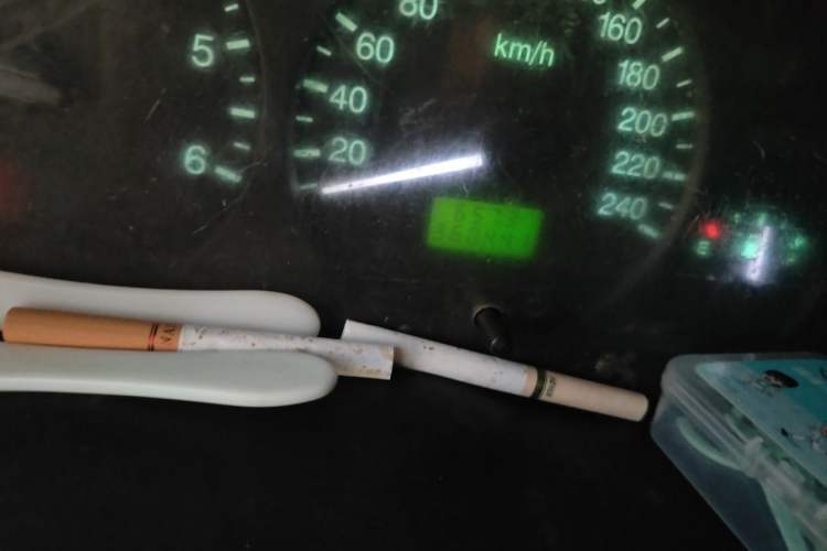 Used Ford Classic Transit  Odometer Close Up