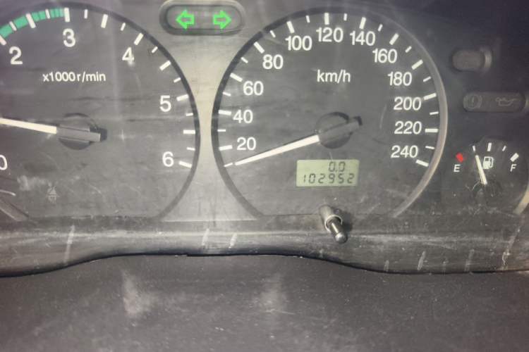 Used Ford Classic Transit  Odometer Close Up
