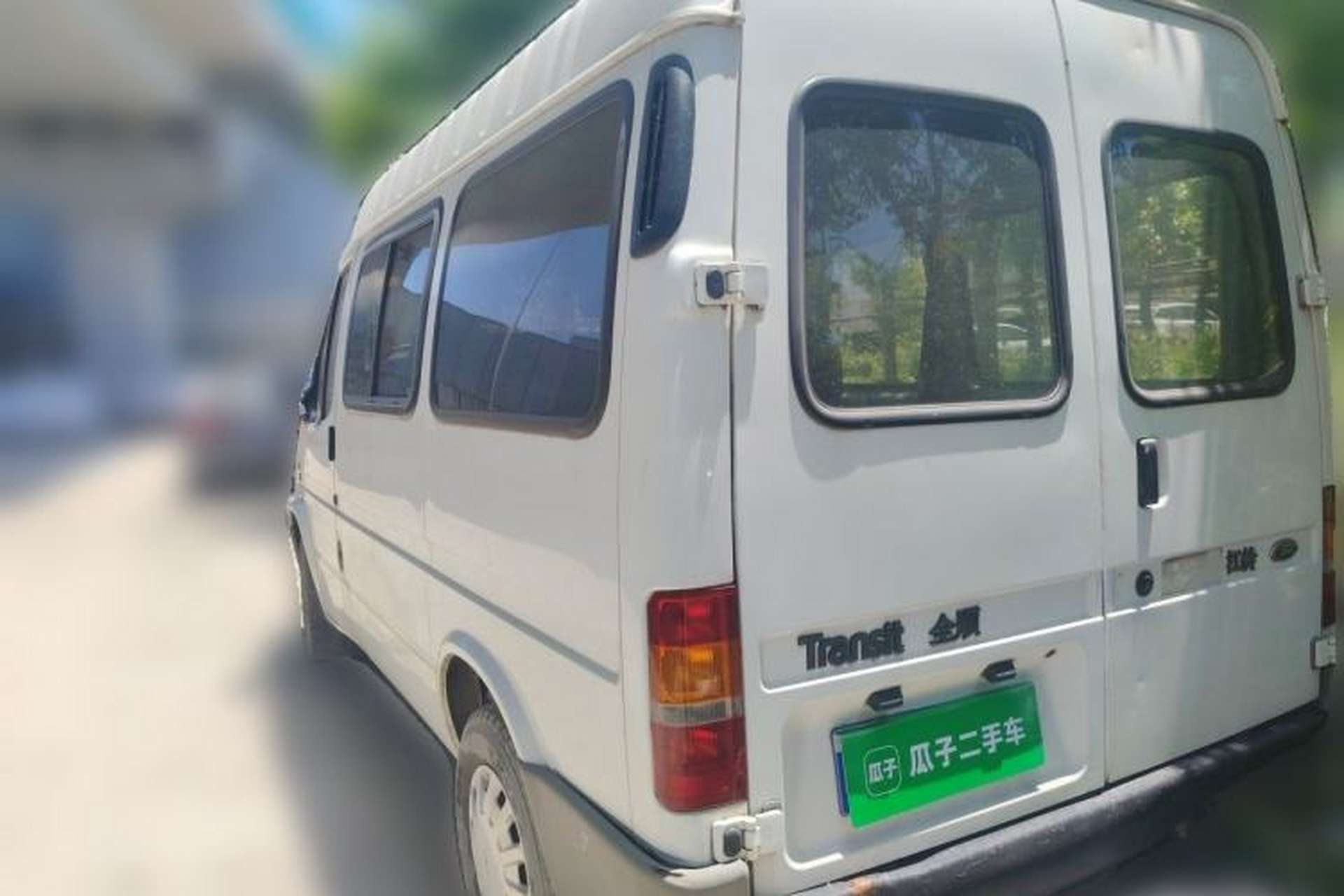 Used Ford Classic Transit 2015 2.8T Diesel Multi-Function Vehicle Short Wheelbase 6-Seater Mid-Roof Edition JX493ZLQ4 Rear Left 45 Deg