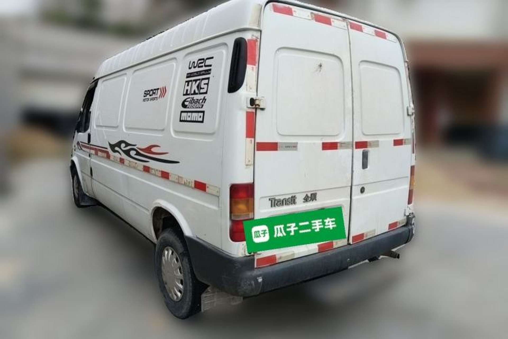 Used Ford Classic Transit 2015 2.8T Diesel Van Long Wheelbase 3-Seater Mid-Roof Long Body – JX493ZLQ4 Rear Left 45 Deg