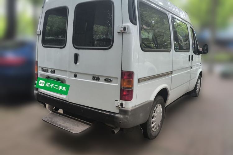 Used Ford Classic Transit 2015 2.8T Diesel Multi-Function Vehicle Short Wheelbase 6-Seater Mid-Roof Edition JX493ZLQ4 Rear Right 45 Deg