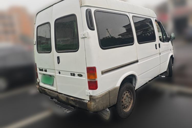 Used Ford Classic Transit 2015 2.4L Gasoline Multi-Function Vehicle Long Wheelbase 6-Seater Mid-Roof Model 4G64S4N Rear Right 45 Deg