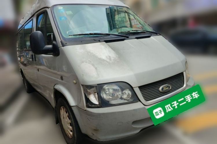 Used Ford Classic Transit 2016 2.4L Gasoline Long-Wheelbase 6-Seater Mid-Height Multi-Function Vehicle 4G69S4N Front Right 45 Deg