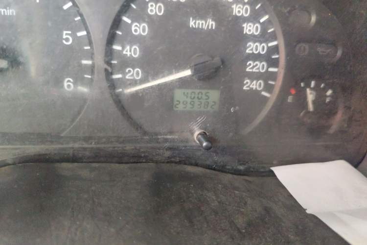 Used Ford Classic Transit  Odometer Close Up