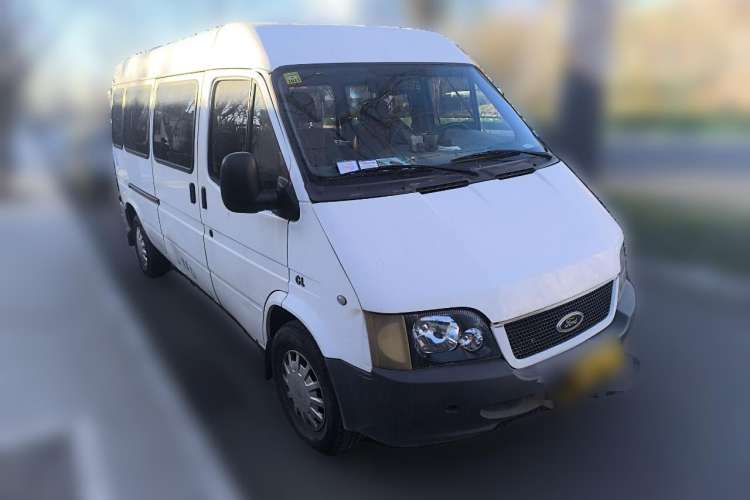 Used Ford Classic Transit 2016 2.4L Gasoline Long Wheelbase 10-Seater Mid-Height Multi-Function Vehicle 4G69S4N Front Right 45 Deg