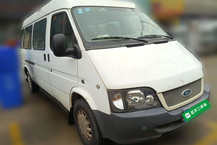 Used Ford Classic Transit 2016 2.4L Gasoline Long-Wheelbase 6-Seater Mid-Height Multi-Function Vehicle 4G69S4N Front Right 45 Deg