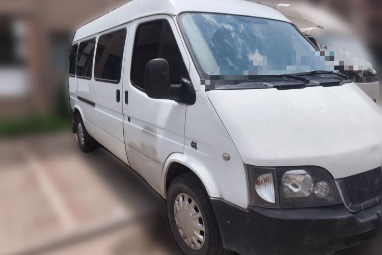 Used Ford Classic Transit 2016 2.4L Gasoline Long-Wheelbase 6-Seater Mid-Height Multi-Function Vehicle 4G69S4N Front Right 45 Deg
