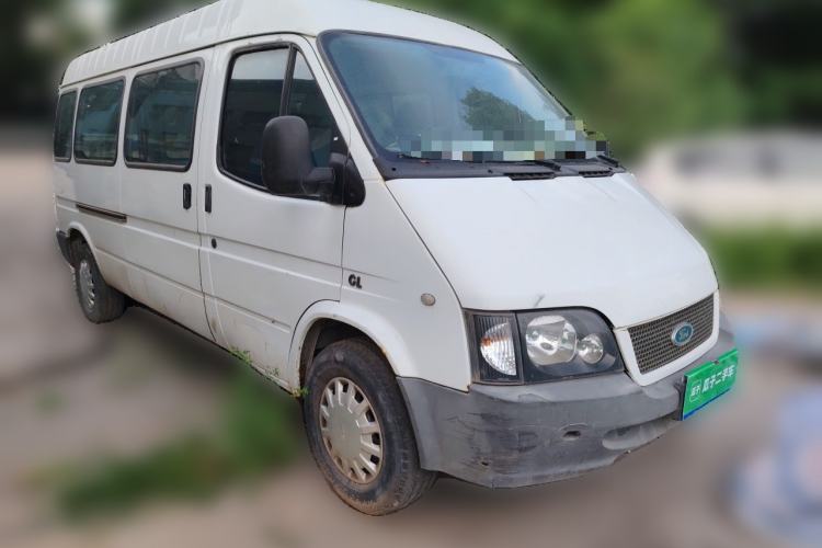 Used Ford Classic Transit 2016 2.4L Gasoline Long-Wheelbase 6-Seater Mid-Height Multi-Function Vehicle 4G69S4N Front Right 45 Deg