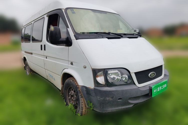 Used Ford Classic Transit 2016 2.4L Gasoline Long Wheelbase 10-Seater Mid-Height Multi-Function Vehicle 4G69S4N Front Right 45 Deg