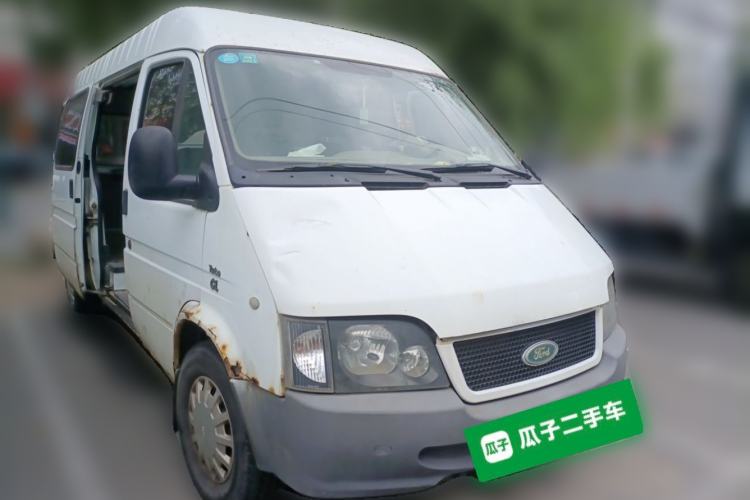 Used Ford Classic Transit 2016 2.8T Diesel Long-Wheelbase 6-Seater Mid-Roof Multifunction Vehicle JX493ZLQ4 Front Right 45 Deg