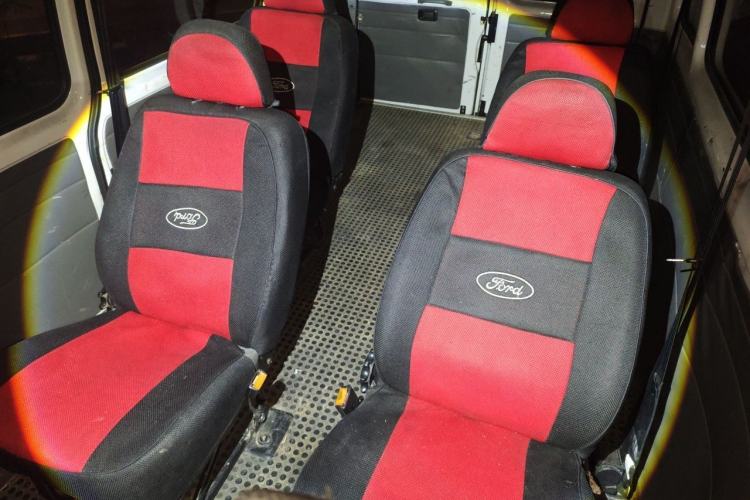 Used Ford Classic Transit 2016 2.8T Diesel Long-Wheelbase 6-Seater Mid-Roof Multifunction Vehicle JX493ZLQ4 Left Rear Seat