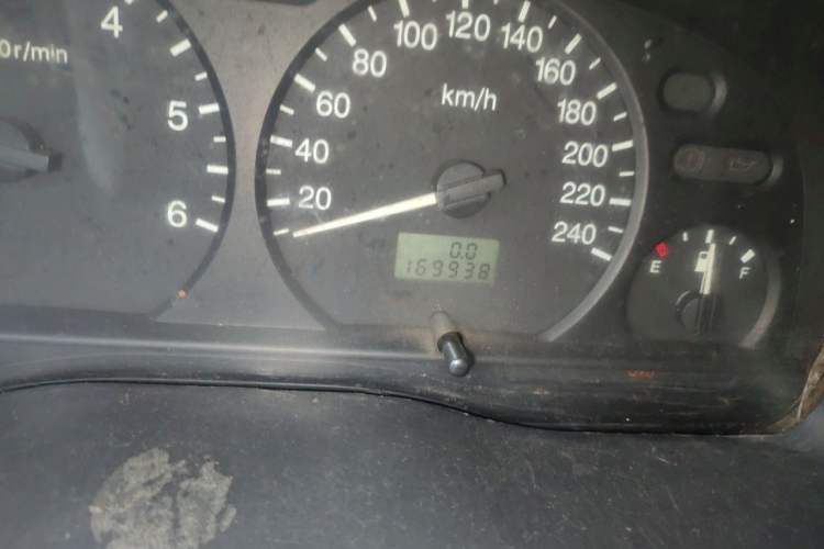 Used Ford Classic Transit  Odometer Close Up