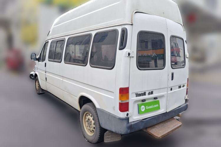 Used Ford Classic Transit 2016 2.8T Diesel Long-Wheelbase 3-Seater High-Roof Van Transporter JX493ZLQ4 Rear Left 45 Deg