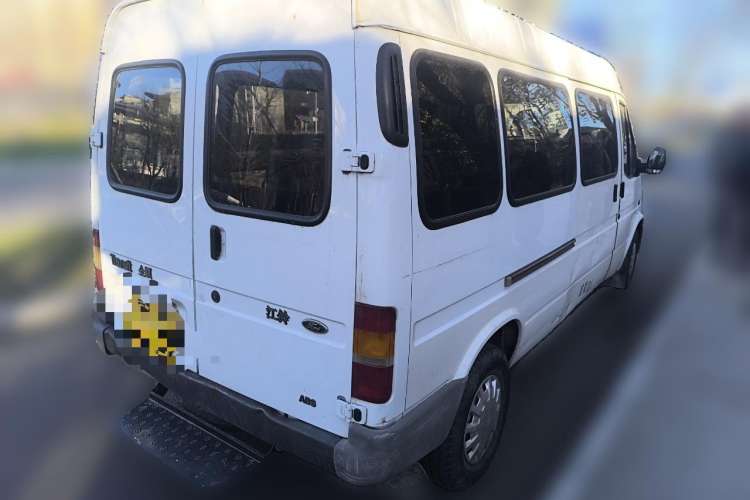 Used Ford Classic Transit 2016 2.4L Gasoline Long Wheelbase 10-Seater Mid-Height Multi-Function Vehicle 4G69S4N Rear Right 45 Deg