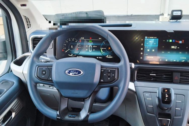 Used Ford E-Transit 2024 Elite Coach Model Mid-axle Mid-roof Design 9 Seats 100.96 kWh Steering Wheel