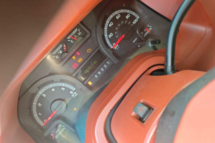 Used Ford E350  Odometer Close Up