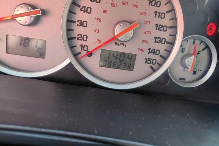 Used Ford EcoSport  Odometer Close Up