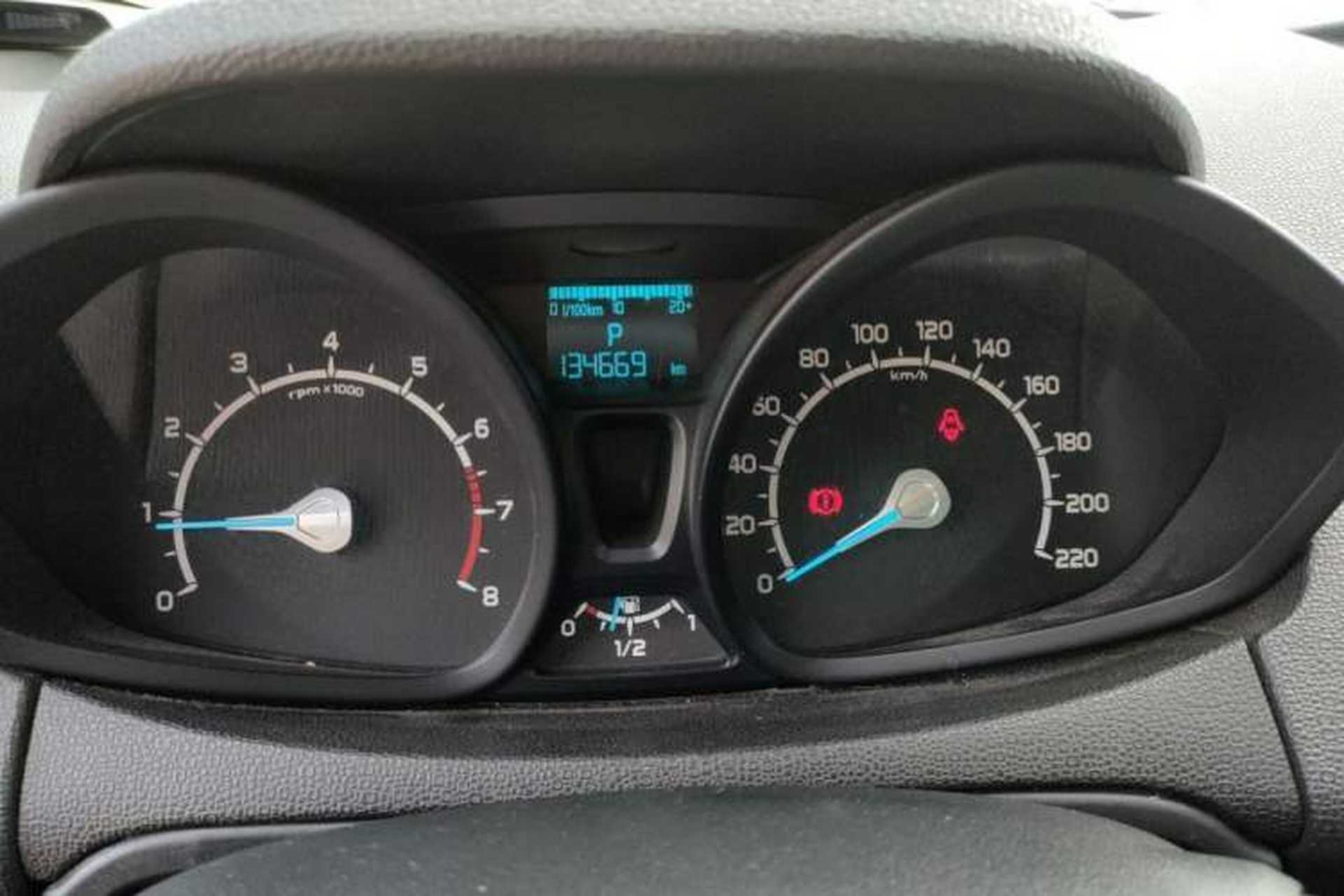 Used Ford EcoSport 2013 1.5L Automatic Fashion Model Odometer Close Up