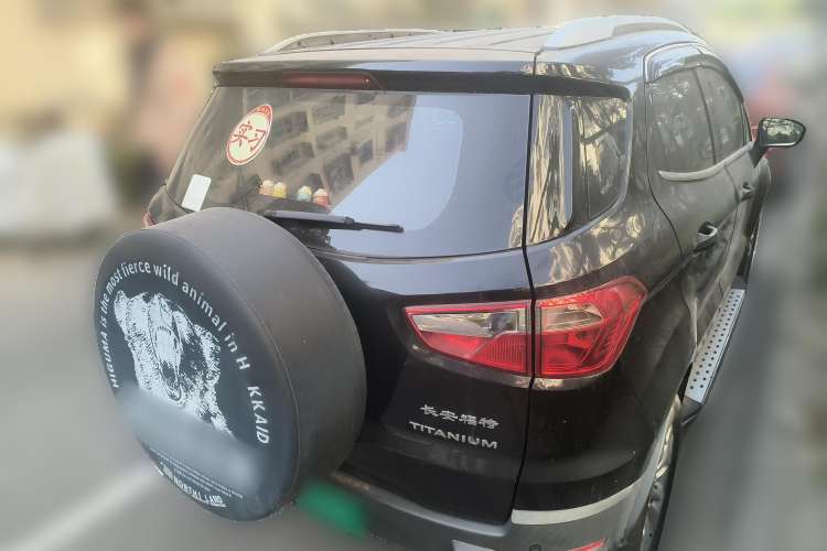 Used Ford EcoSport 2013 1.5L Manual Luxury Model Rear Right 45 Deg