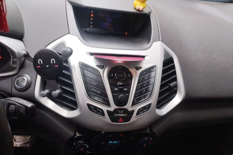 Used Ford EcoSport 2013 1.5L Automatic Prestige Model Audio And AC Panel