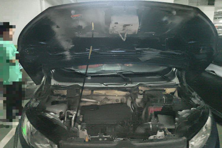 Used Ford EcoSport 2013 1.5L Manual Comfort Model Engine Bay