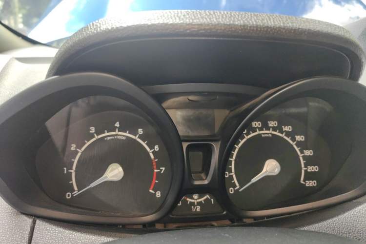 Used Ford EcoSport 2013 1.5L Automatic Fashion Model Odometer Close Up