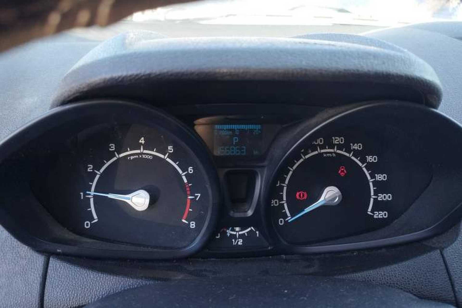 Used Ford EcoSport 2013 1.5L Automatic Fashion Model Odometer Close Up