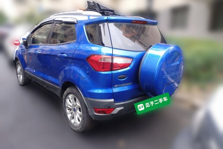 Used Ford EcoSport 2013 1.5L Automatic Prestige Model Rear Left 45 Deg