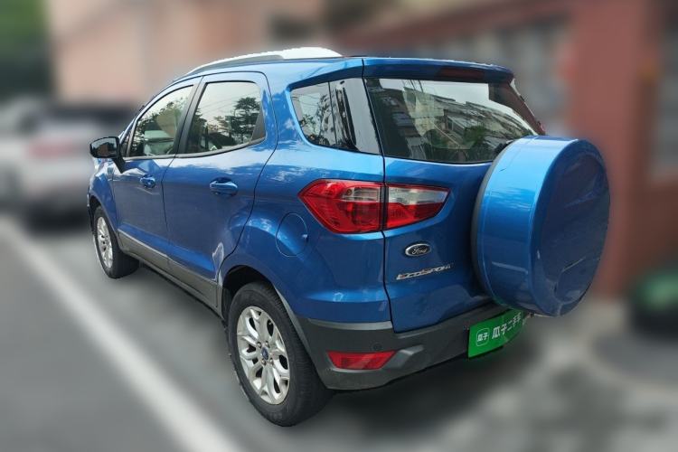 Used Ford EcoSport 2013 1.5L Automatic Prestige Model Rear Left 45 Deg