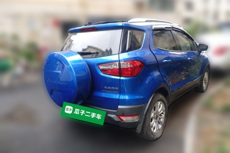 Used Ford EcoSport 2013 1.5L Automatic Prestige Model Rear Right 45 Deg