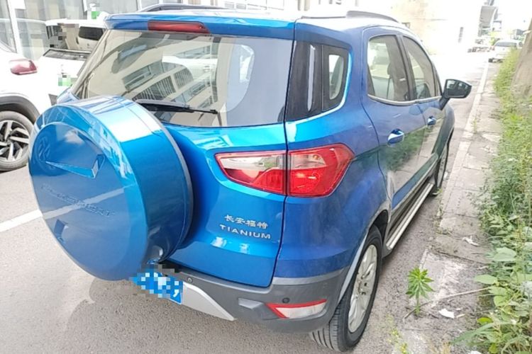 Used Ford EcoSport 2013 1.5L Automatic Prestige Model Rear Right 45 Deg