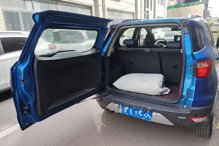 Used Ford EcoSport 2013 1.5L Automatic Prestige Model Trunk