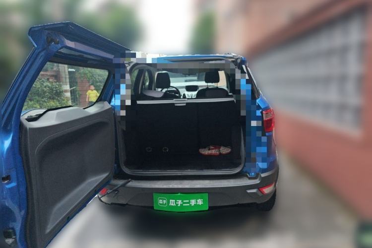 Used Ford EcoSport 2013 1.5L Automatic Prestige Model Trunk