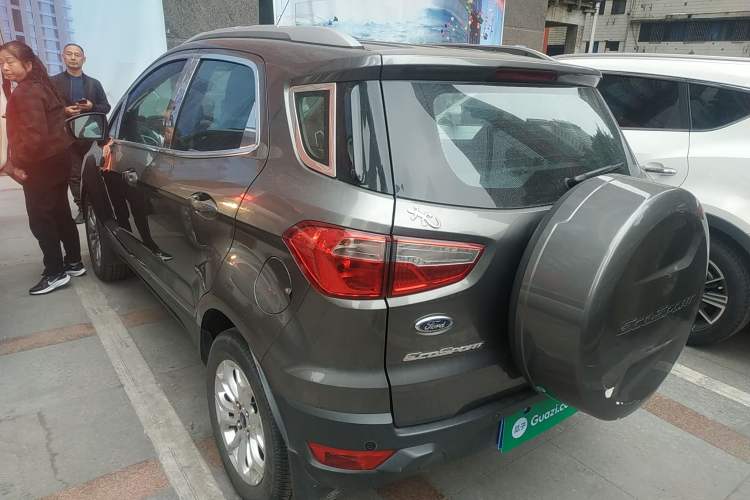 Used Ford EcoSport 2013 1.5L Automatic Prestige Model Rear Left 45 Deg