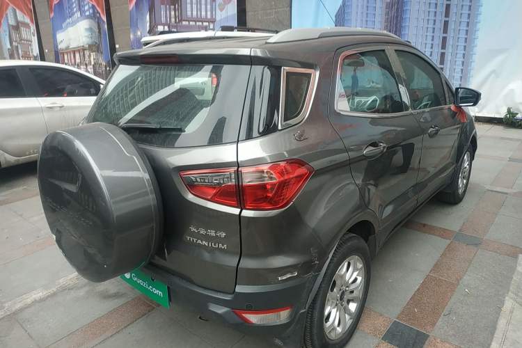 Used Ford EcoSport 2013 1.5L Automatic Prestige Model Rear Right 45 Deg