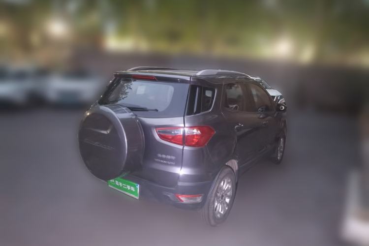 Used Ford EcoSport 2013 1.5L Automatic Prestige Model Rear Right 45 Deg