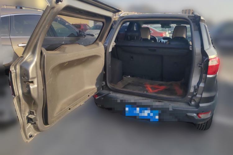 Used Ford EcoSport 2013 1.5L Automatic Prestige Model Trunk