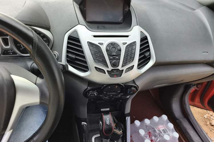 Used Ford EcoSport 2013 1.5L Automatic Prestige Model Audio And AC Panel