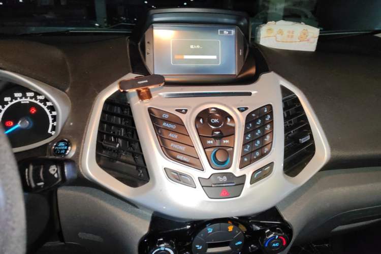 Used Ford EcoSport 2013 1.5L Automatic Prestige Model Audio And AC Panel