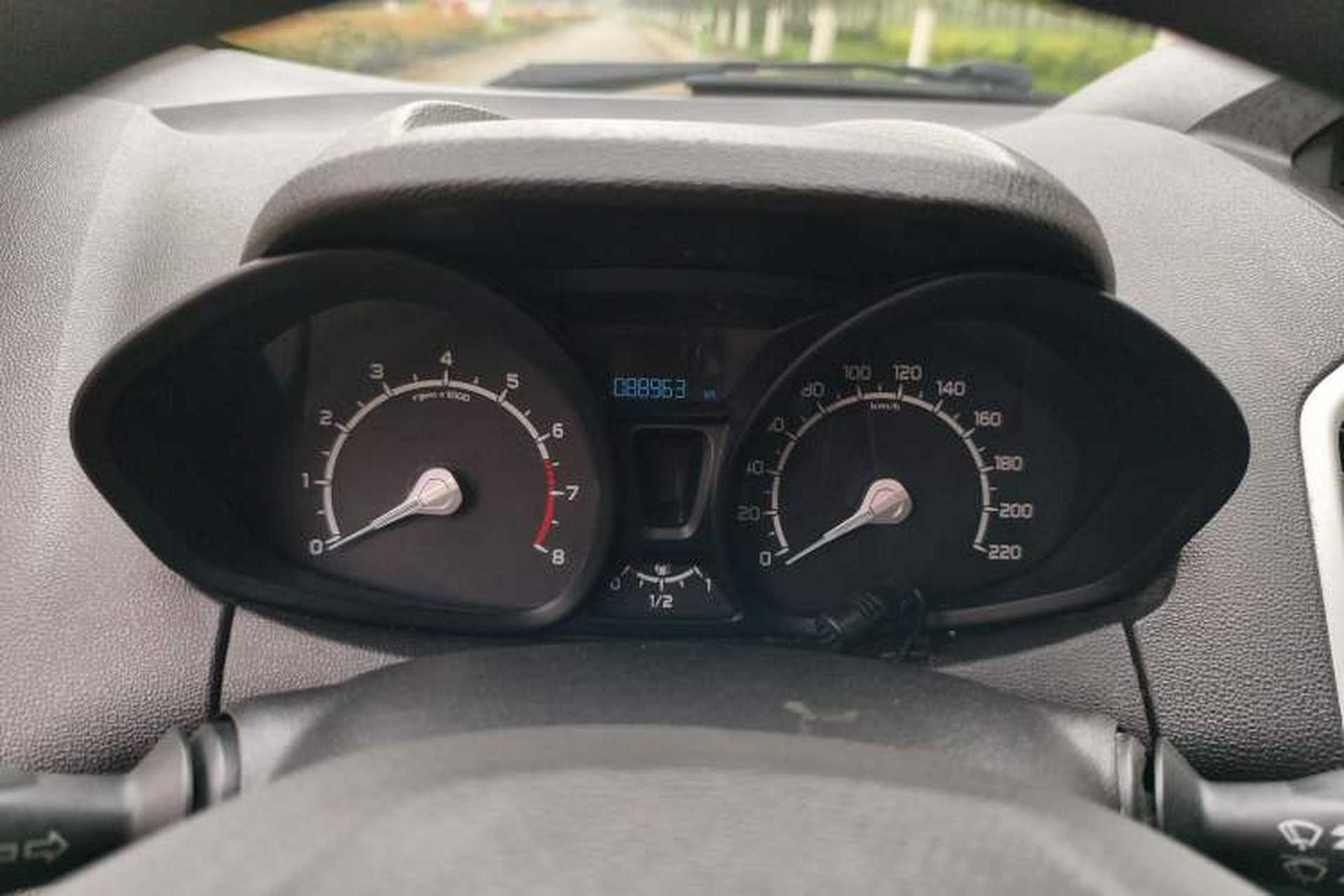 Used Ford EcoSport 2013 1.5L Automatic Fashion Model Odometer Close Up
