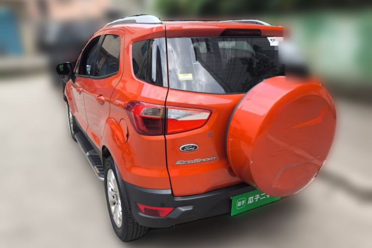 Used Ford EcoSport 2013 1.5L Automatic Prestige Model Rear Left 45 Deg