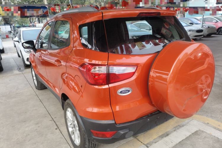 Used Ford EcoSport 2013 1.5L Automatic Prestige Model Rear Left 45 Deg