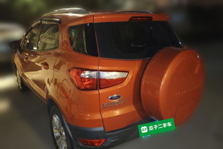 Used Ford EcoSport 2013 1.0L GTDi Manual Luxury Model Rear Left 45 Deg