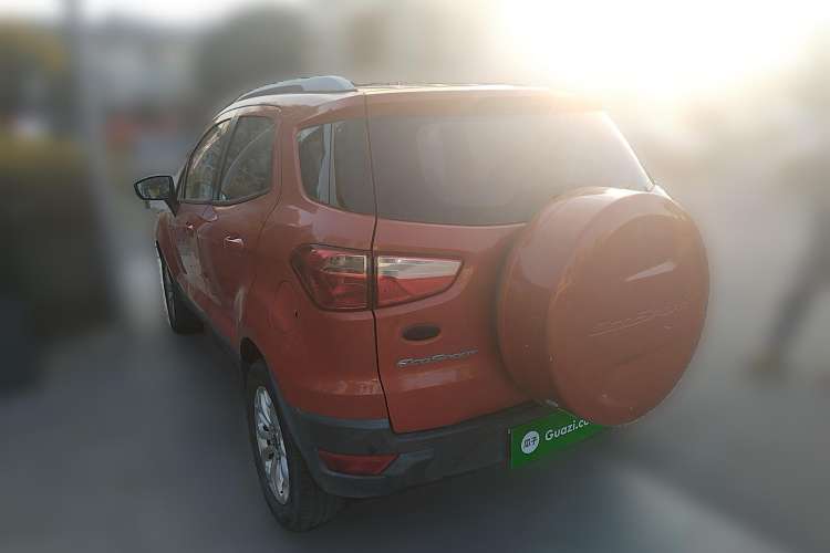 Used Ford EcoSport 2013 1.5L Automatic Prestige Model Rear Left 45 Deg