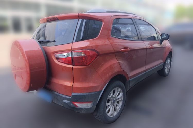 Used Ford EcoSport 2013 1.5L Automatic Prestige Model Rear Right 45 Deg